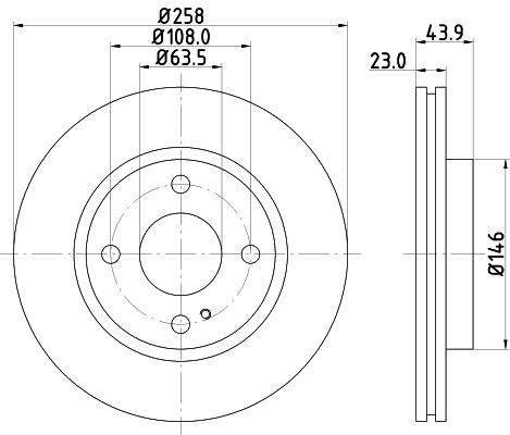 HELLA PAGID Piduriketas 8DD 355 115-371